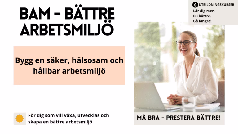 BAM – Bättre arbetsmiljö Online